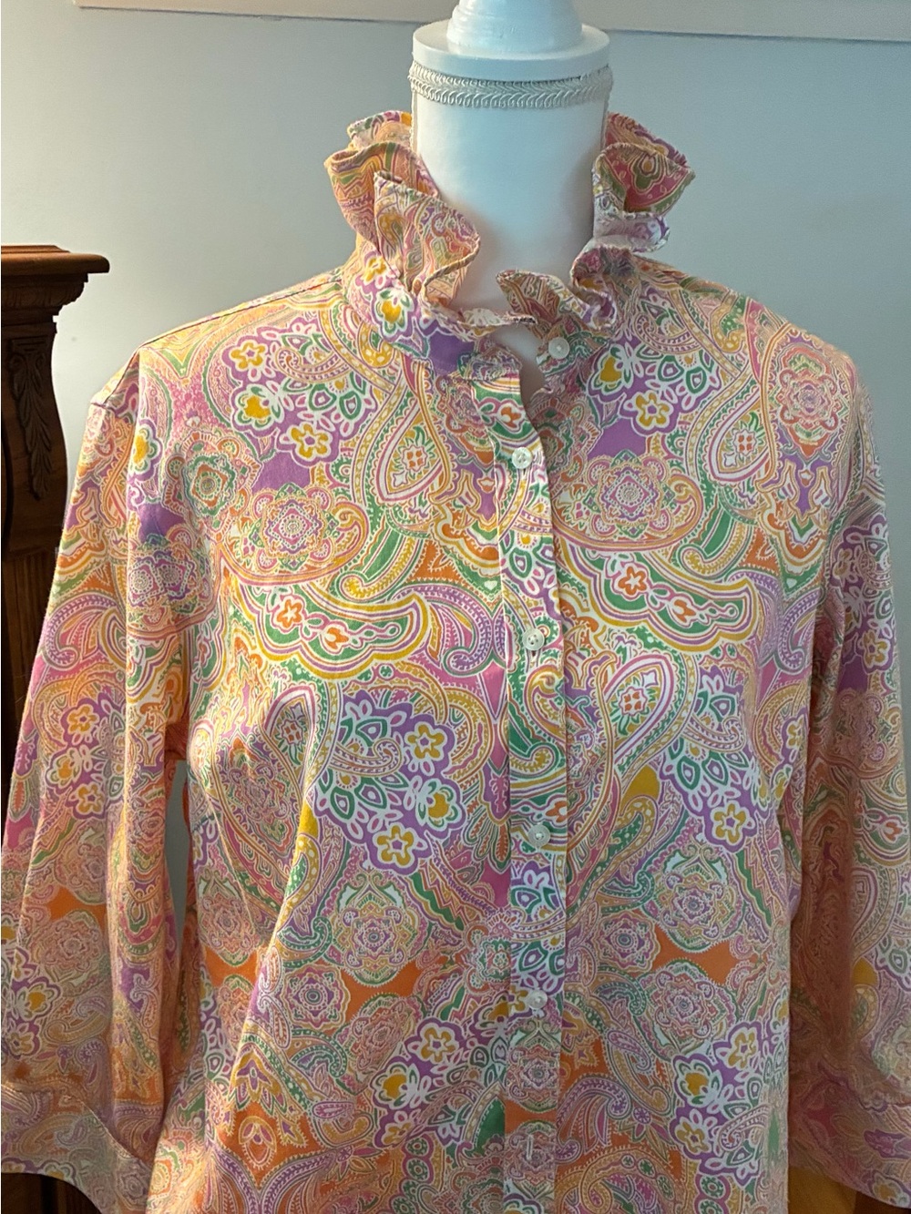 Up-Cycled “Girly” Shirt